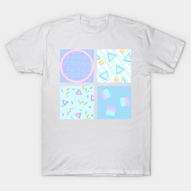 Soft Patterns T-Shirt by LillianXie